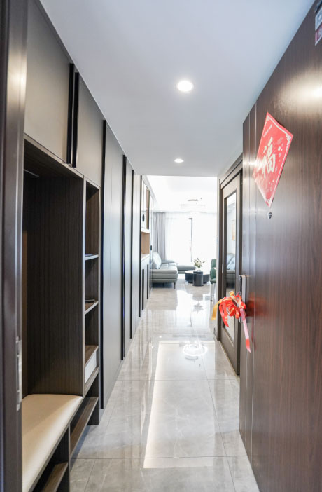 78㎡兩居室，巧妙打造超大收納空間，還能擁有獨立衣帽間